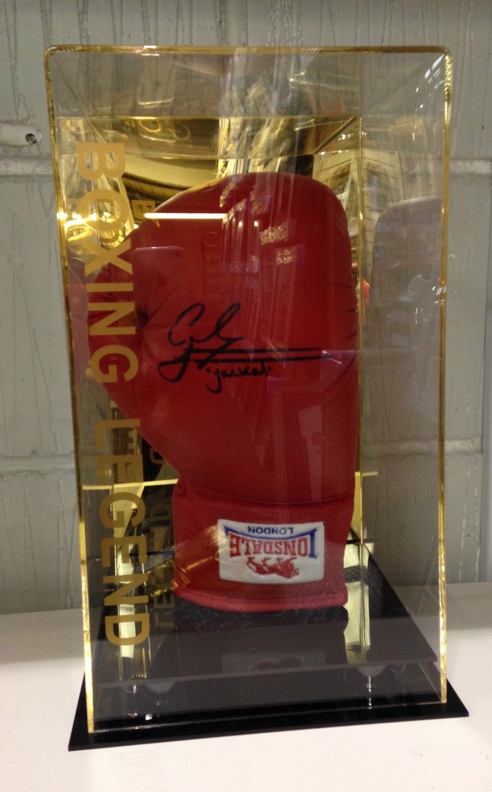 carl frampton signed gloves