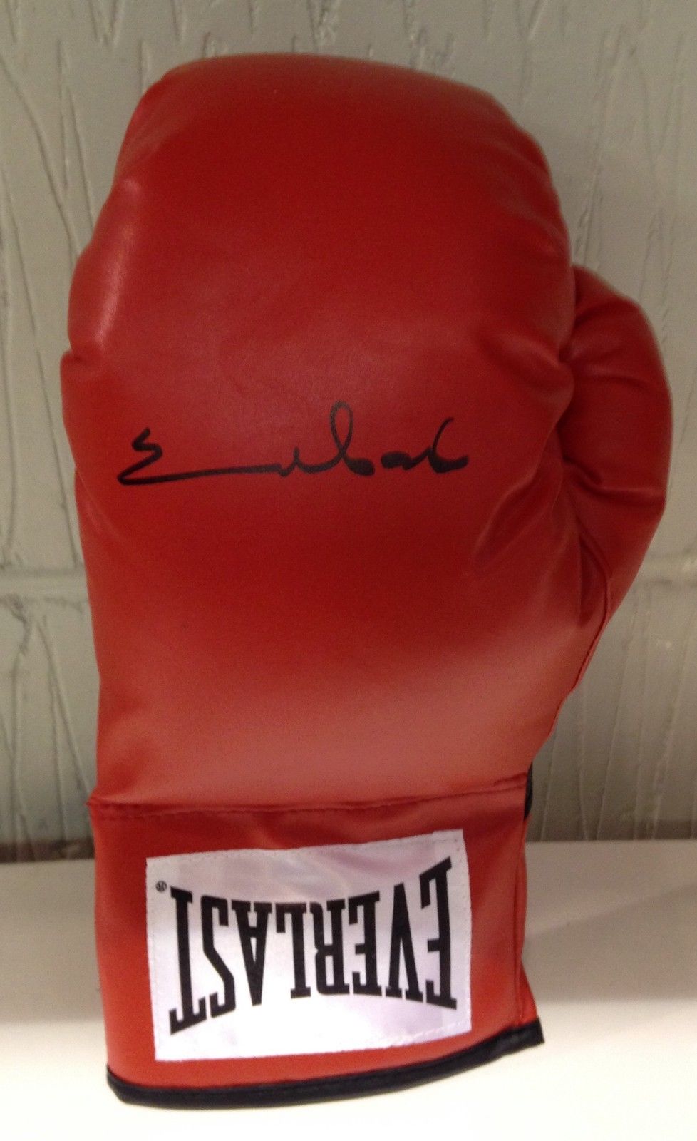 chris eubank jr signed glove