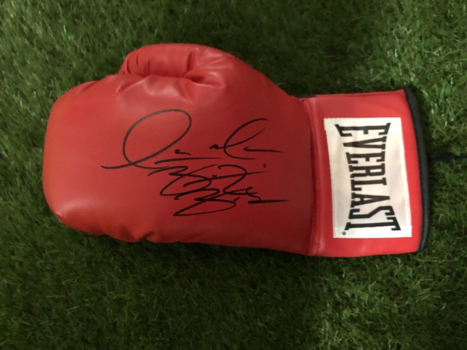 deontay wilder signed glove