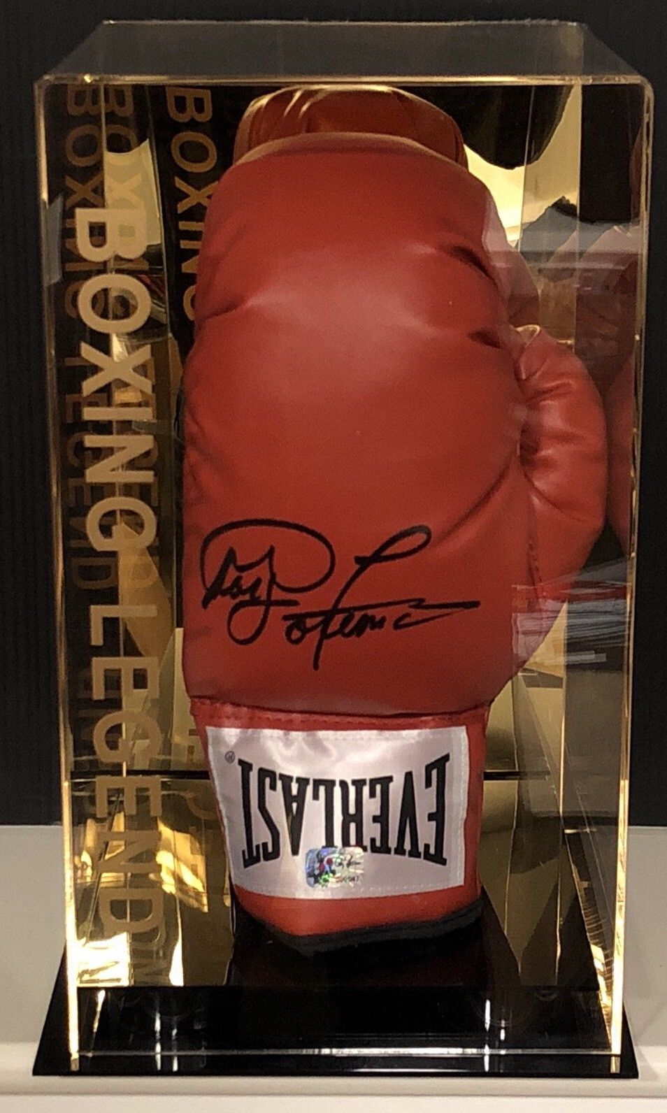 george foreman signed glove