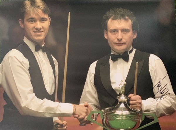 Jimmy White Signed Photo 16x12 The Whirlwind Snooker Legend COA