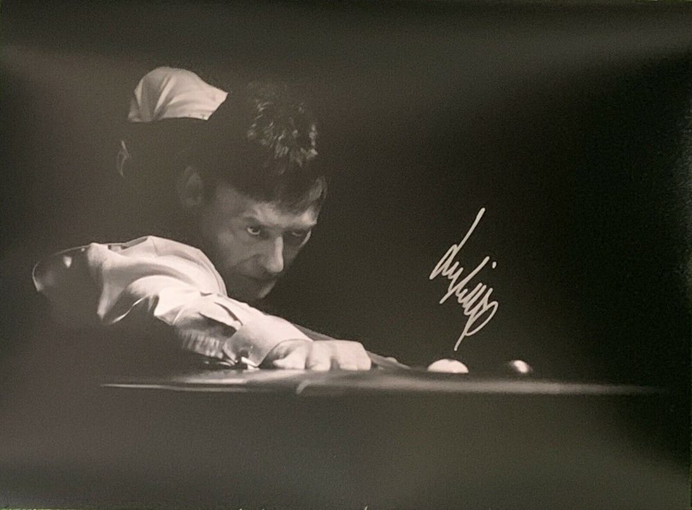 Jimmy White Signed Photo 16x12 The Whirlwind Snooker Legend COA
