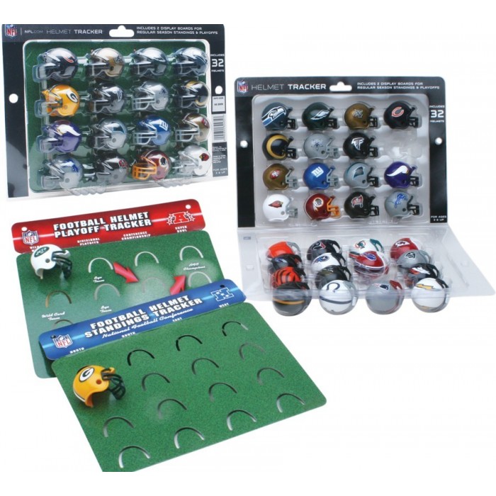 Riddell 32 Piece NFL Helmet Tracker Set - gumball size helmets - All N –  Creative Sports