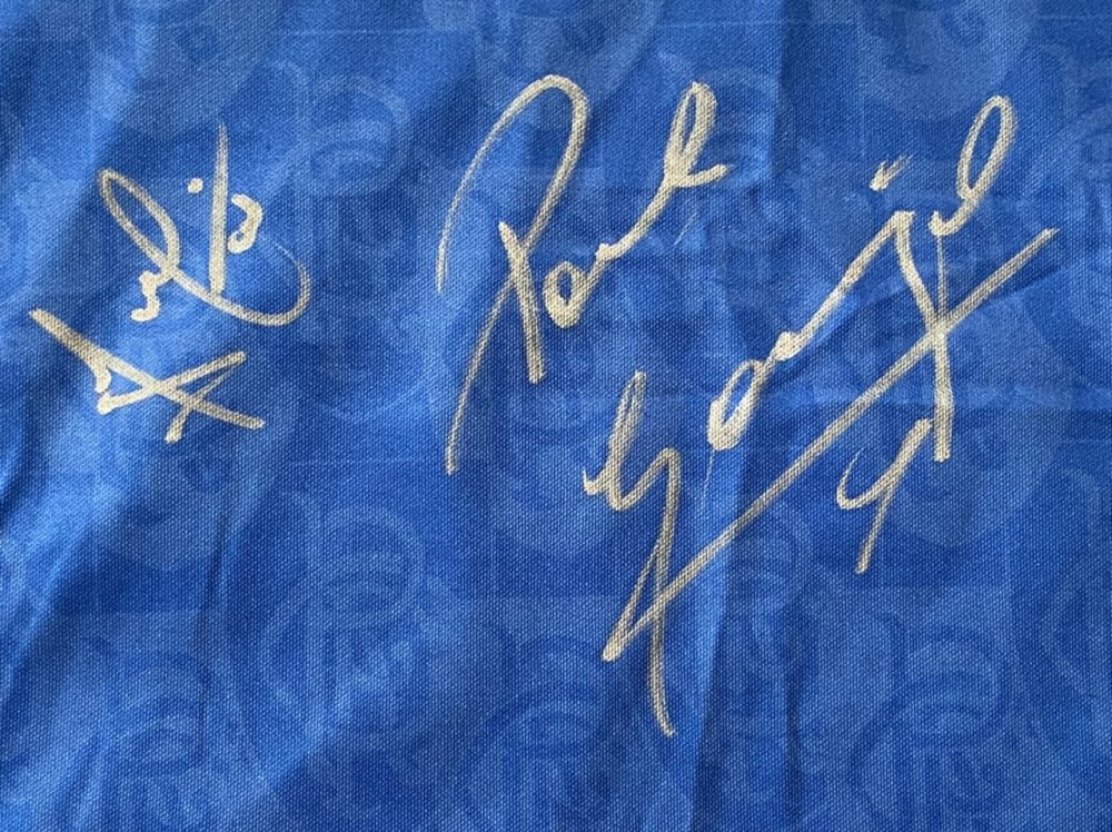 Paul Gascoigne & Ally McCoist Signed Rangers Football Shirt 1996/1997 - Image 2