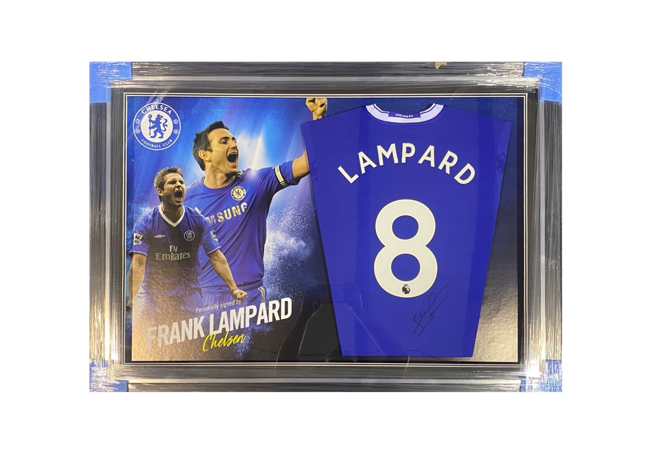 frank lampard signed shirt