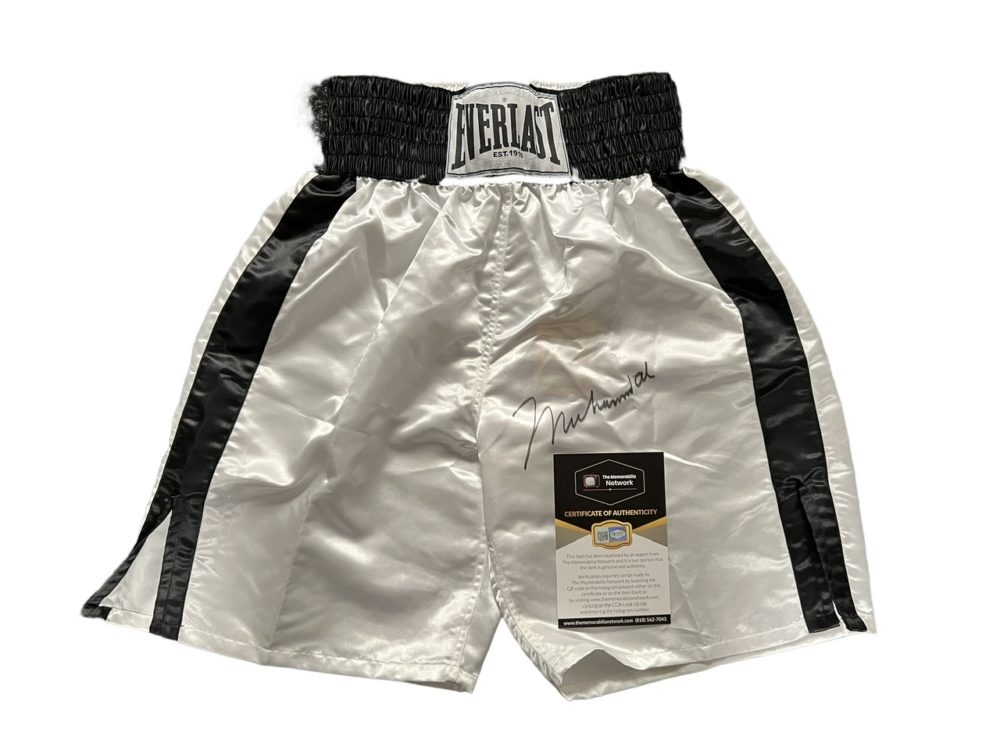 Muhammad Ali Signed Boxing Shorts/Trunks - Image 2