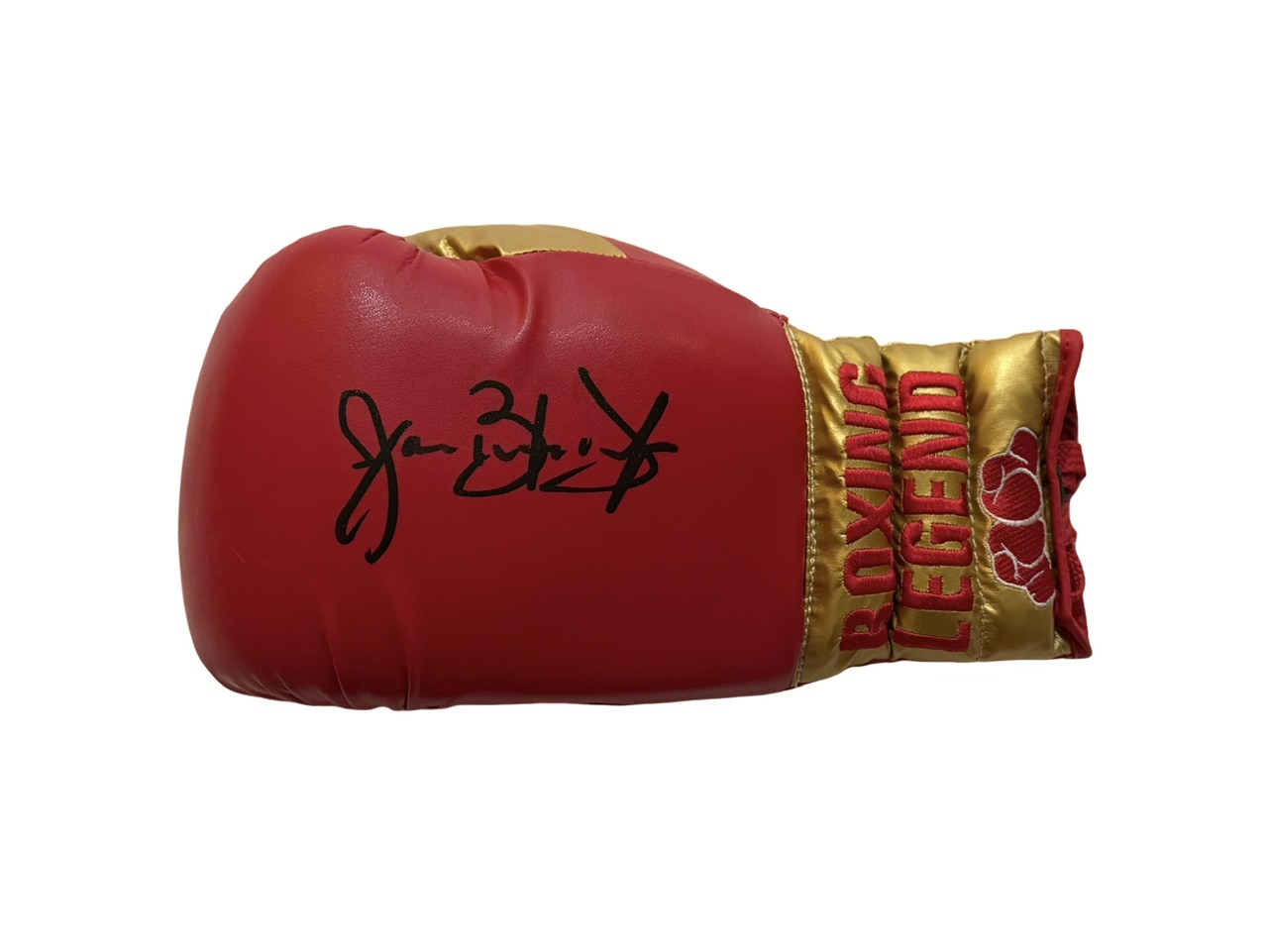 Buster douglas signed fashion glove