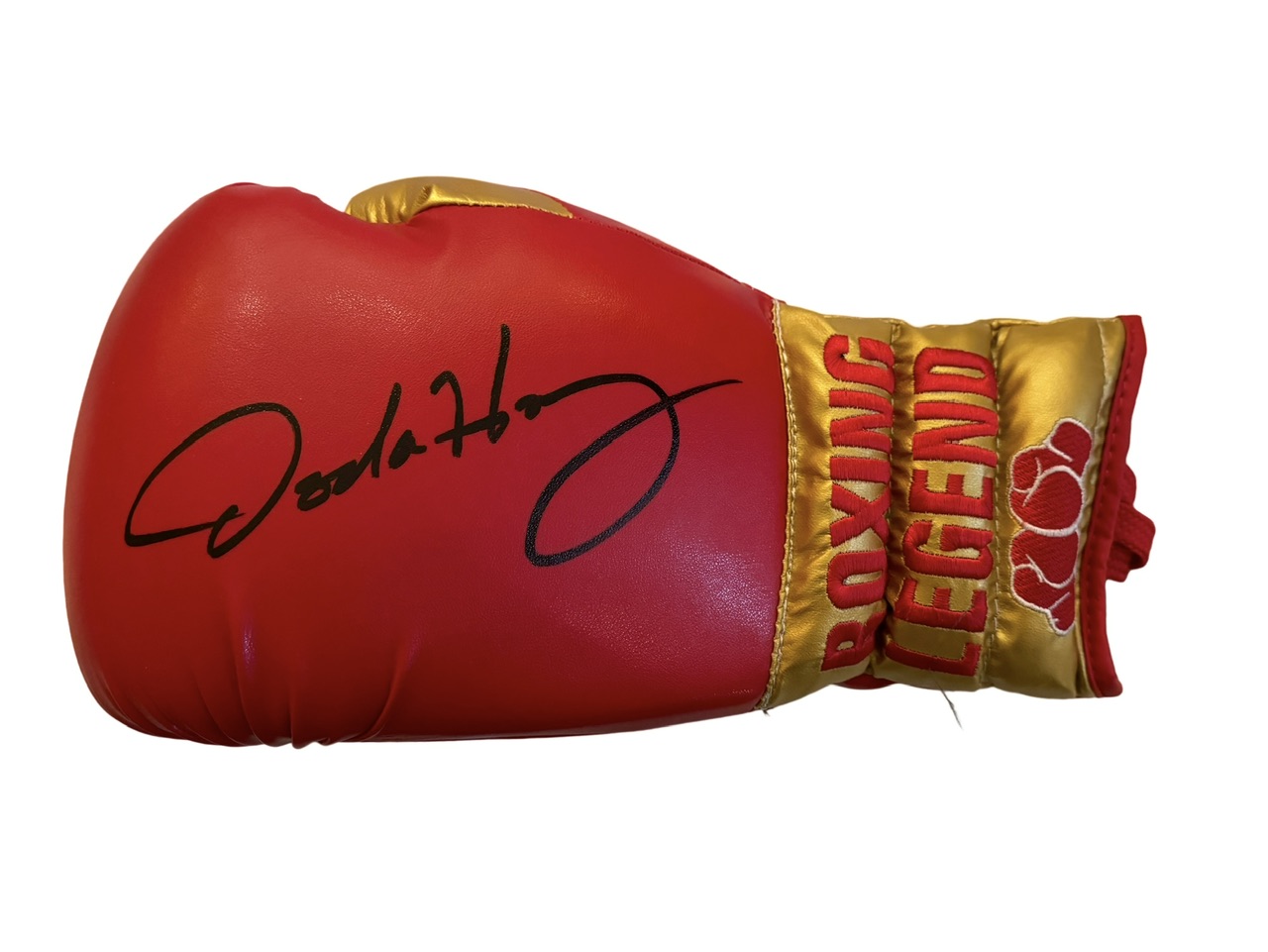 Oscar de la hot sale hoya signed glove