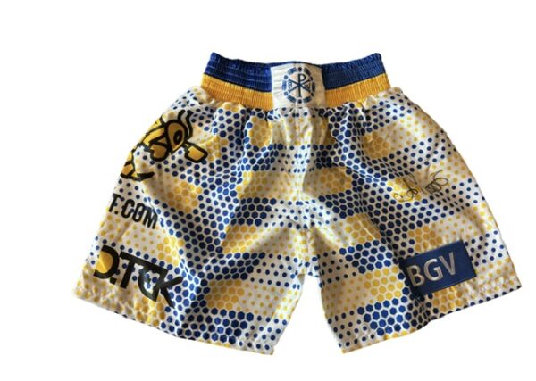 Oleksandr Usyk Signed Fight Replica Boxing Shorts/Trunks V Tyson Fury