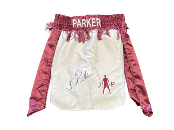 Joseph Parker Hand Signed Fight Replica Boxing Shorts/Trunks