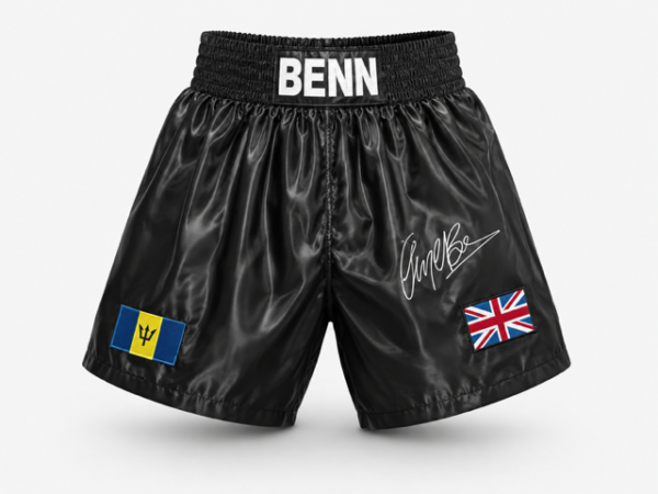 Nigel Benn Hand Signed Shorts