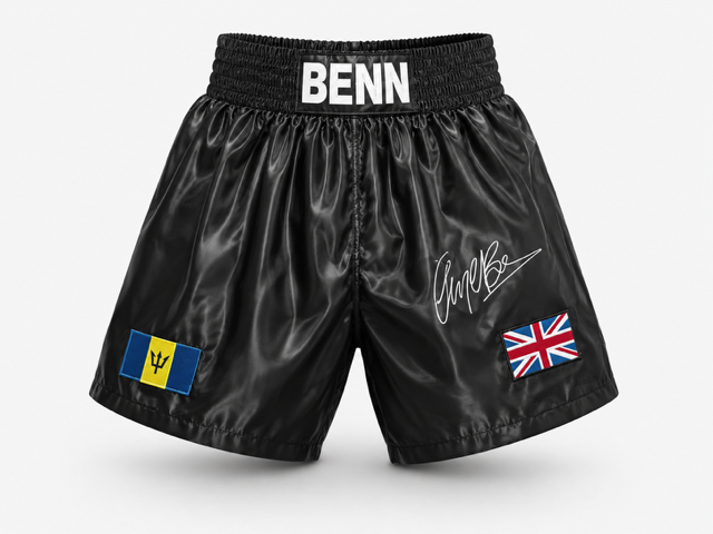 Nigel Benn Hand Signed Shorts